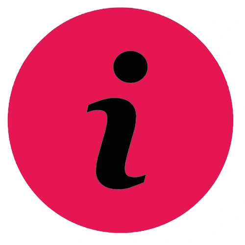 Catégorie Infos Pratiques : Renseignements utiles illustrés par le panneau 'i'
